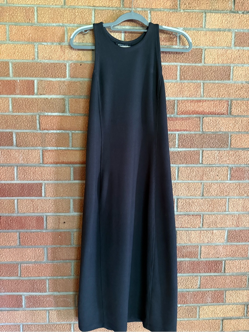 Athleta ribbed racer back dress S